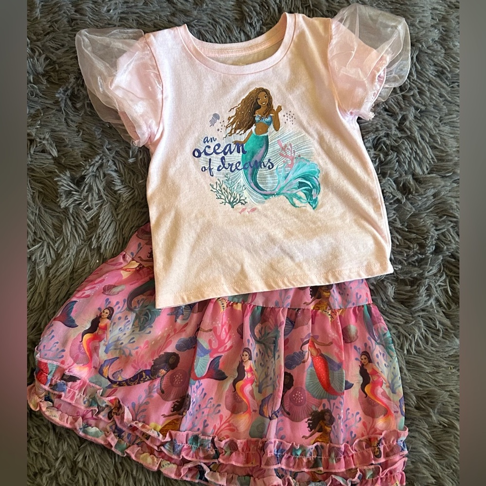The Little Mermaid Toddler Outfit